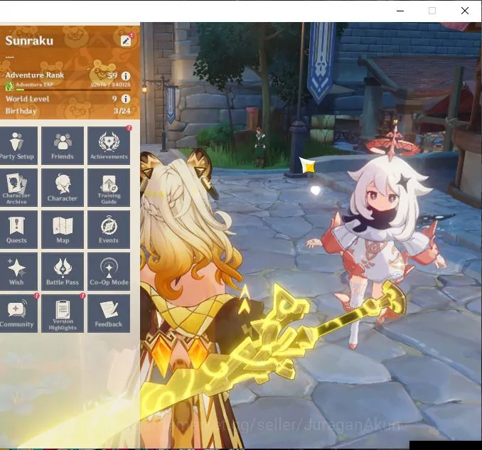 Genshin Impact Mid Game ASIA|AR 59|10 Limited+5 [5*Weapon]|Raiden+Sign,Neu image 1