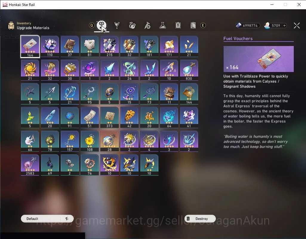 Honkai Star Rail Accounts Mid Game ASIA|TL 50|5 Limited|Anaxa+Sign,Dan HengPT,The Herta,Ruan Mei,Archer|SJ 5,7K|MC 5