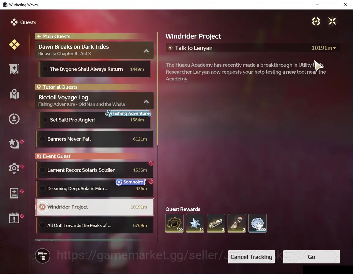 Wuthering Waves Accounts NA|UL42| 2 Limited [Galbrena,Lupa]|DB Lv 25|Log Ku image 4