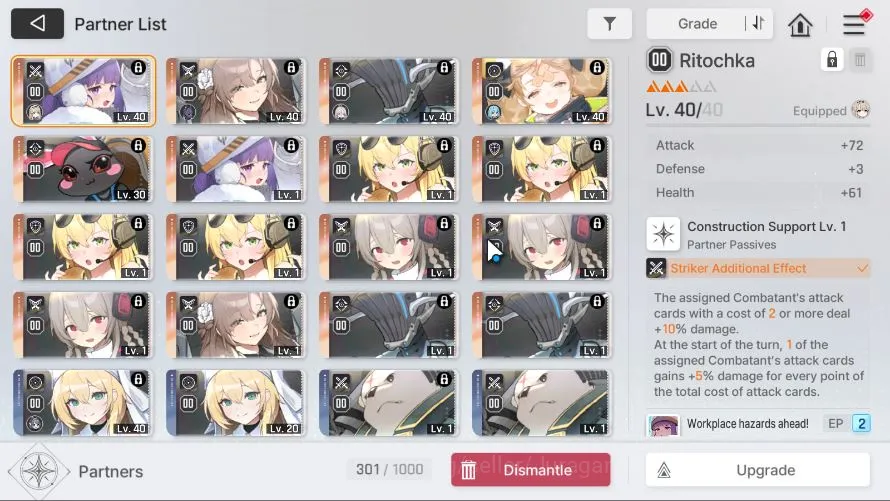 Chaos Zero Nightmare Accounts GLOBAL Lv 34| 7SSR(Renoa Hugo Haru Khalipe MagnaM1 YukiM1 Kayron)+ 11SR (MikaM3,NiaM6,Etc 3