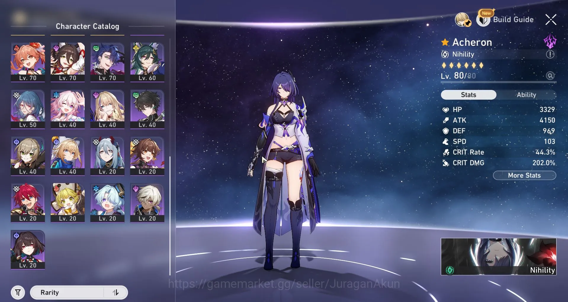 Honkai Star Rail Accounts ASIA [TL70] 9 Limited (Castorice+Sign, Firefly+Sig image 6