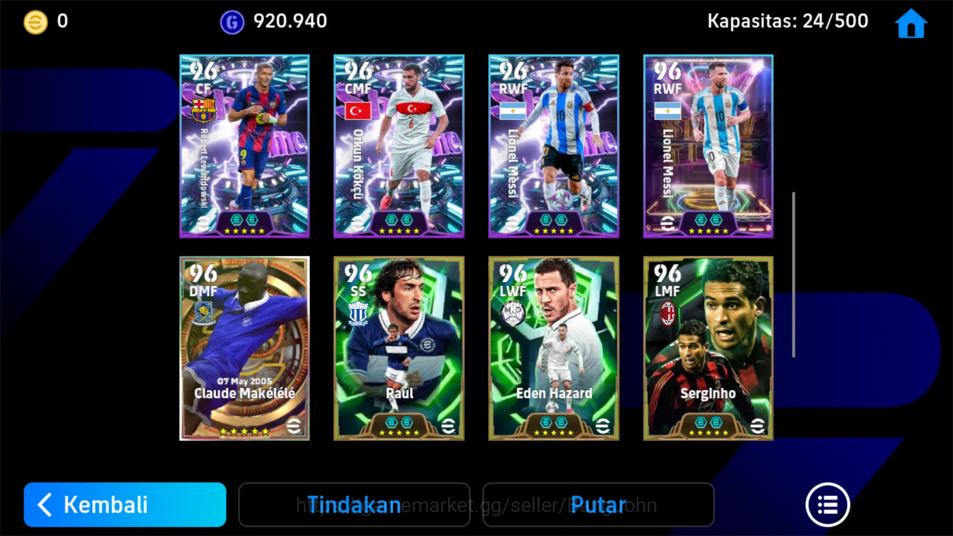 eFootball Accounts EFB444B		Power 3178 | K.Kvaratskhella bigtime, xav image 3