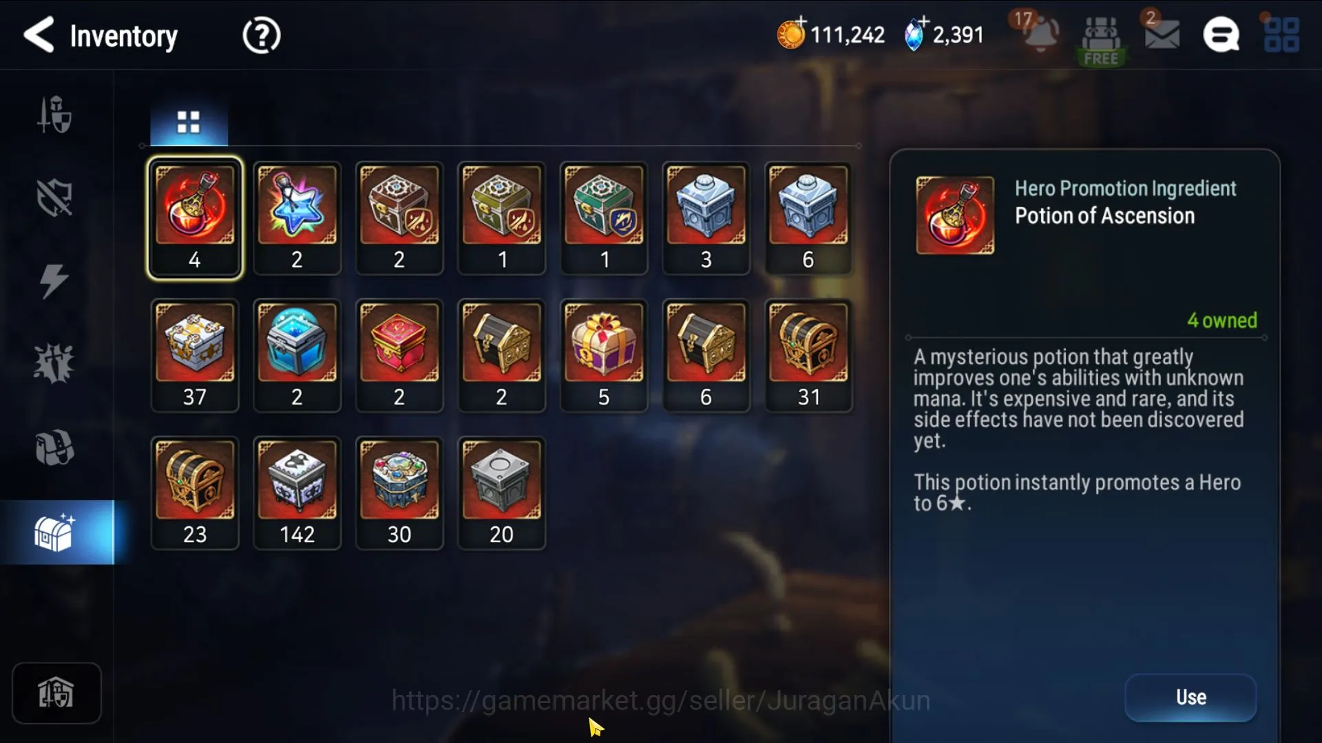 Epic Seven Accounts Mid-Tier Asia Unverif|5ML (Har setti,D Lilibet,Ilynav,Charles etc)141 Char Limit Robin,Elvira,|2.3K 5