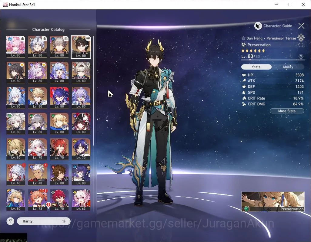 Honkai Star Rail Accounts ASIA|TL 70|16 Limited|[Phainon,Casto,Cyrene,Sparkl image 4