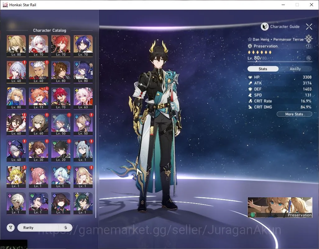Honkai Star Rail Accounts ASIA|TL 70|16 Limited|[Phainon,Casto,Cyrene,Sparkl image 5