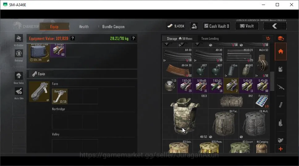 Arena Breakout Accounts Mid-Tier [MOBILE] Lvl 30|SV 9,9M|CV 9,4M|Quickhack MDR,Forest MP5,Yellow T79,Grave Mosin,Vip 5