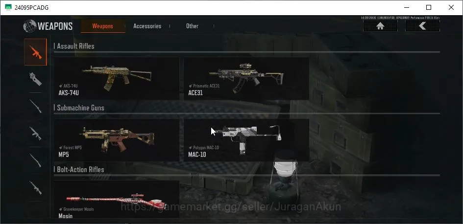Arena Breakout Accounts Starter [MOBILE] Lvl 24|SV 11M |CV 8,5M|Plain ACC Prismatic ACE31 FMP5 Grave Mosin,Etc |Gear skin|CN 3