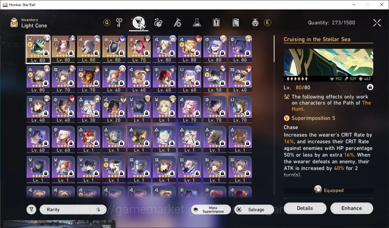 Honkai Star Rail Accounts Mid Game ASIA|TL70|11 Limits[E1 The Herta+Sign,E1 4