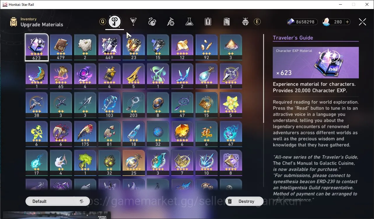Honkai Star Rail Accounts Mid Game ASIA|TL70|11 Limits[E1 The Herta+Sign,E1 5