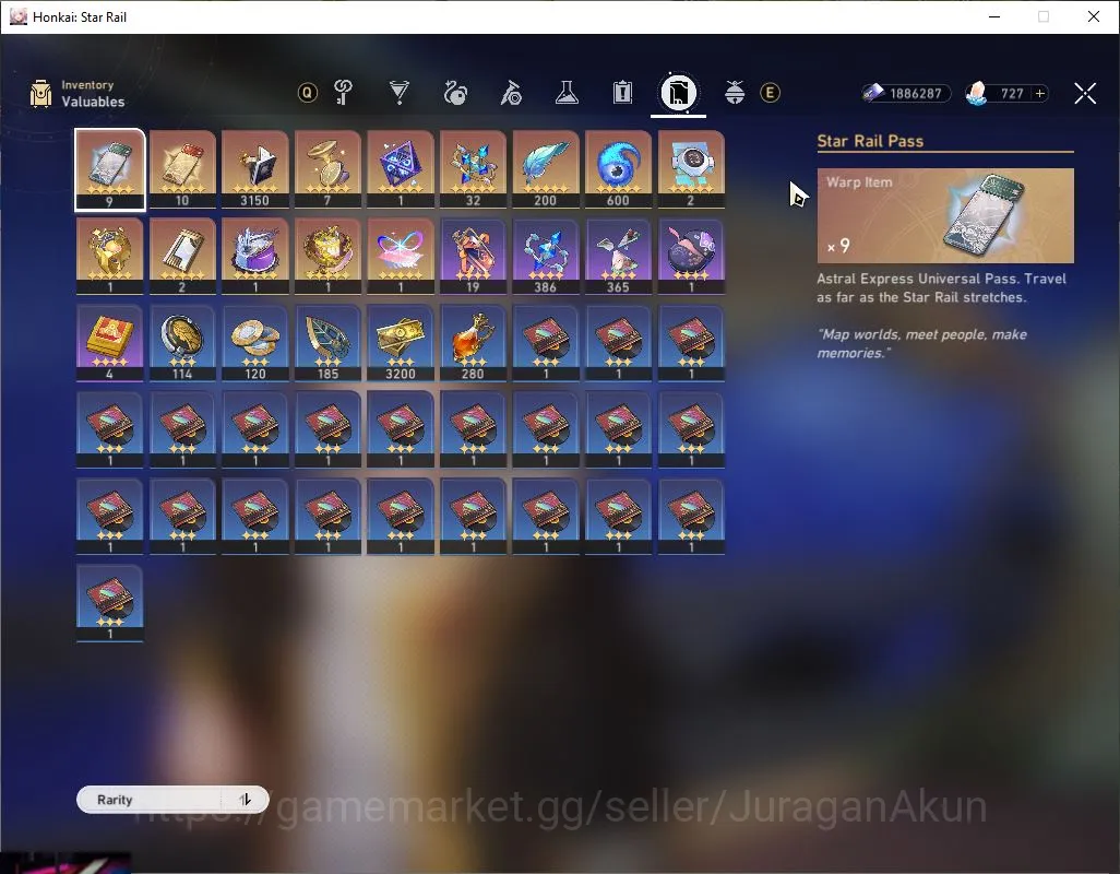 Honkai Star Rail Accounts ASIA |TL 70 | 11 Limit|[Castorice,Topaz,]+Sign 3B, image 2