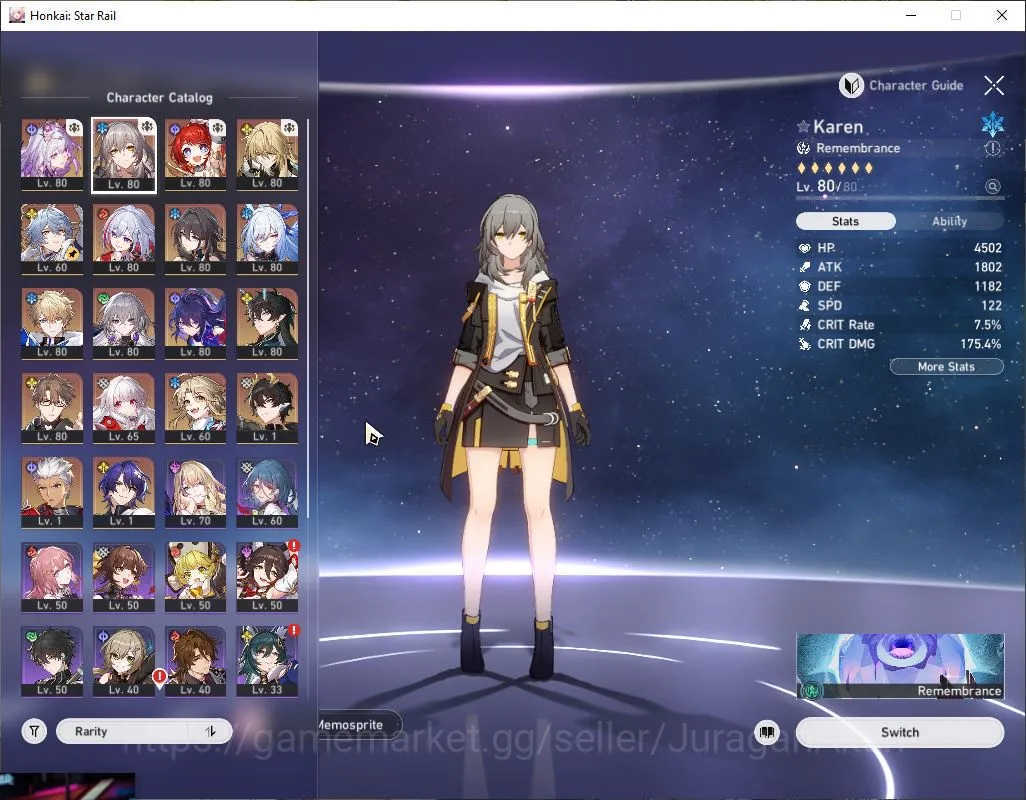 Honkai Star Rail Accounts ASIA |TL 70 | 11 Limit|[Castorice,Topaz,]+Sign 3B, image 5