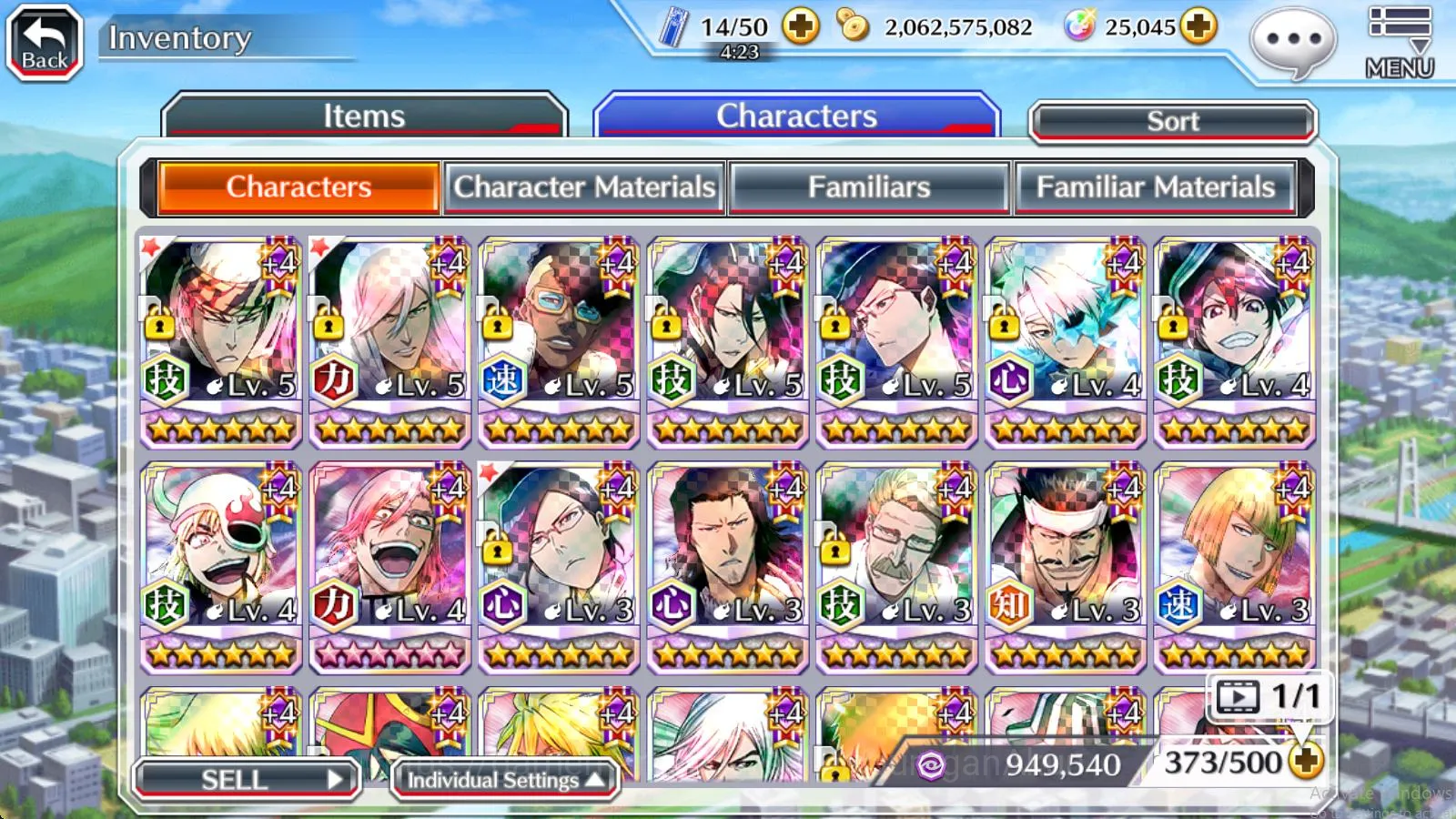 Bleach: Brave Souls Accounts [GLOBAL] 25k Orbs + 5 Char 5/5 (TYBW25 Renji & Jus image 2