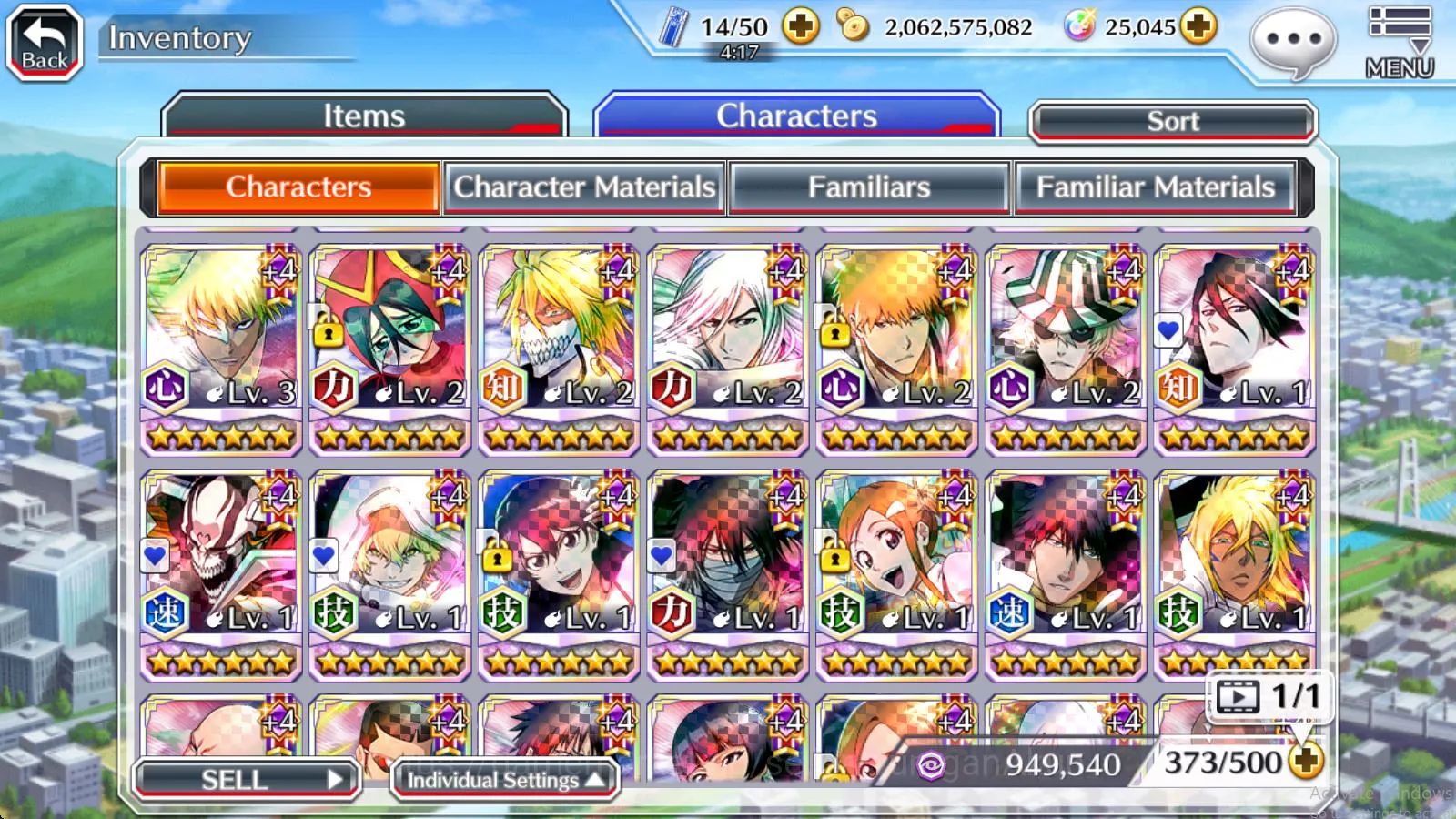 Bleach: Brave Souls Accounts [GLOBAL] 25k Orbs + 5 Char 5/5 (TYBW25 Renji & Jus image 4