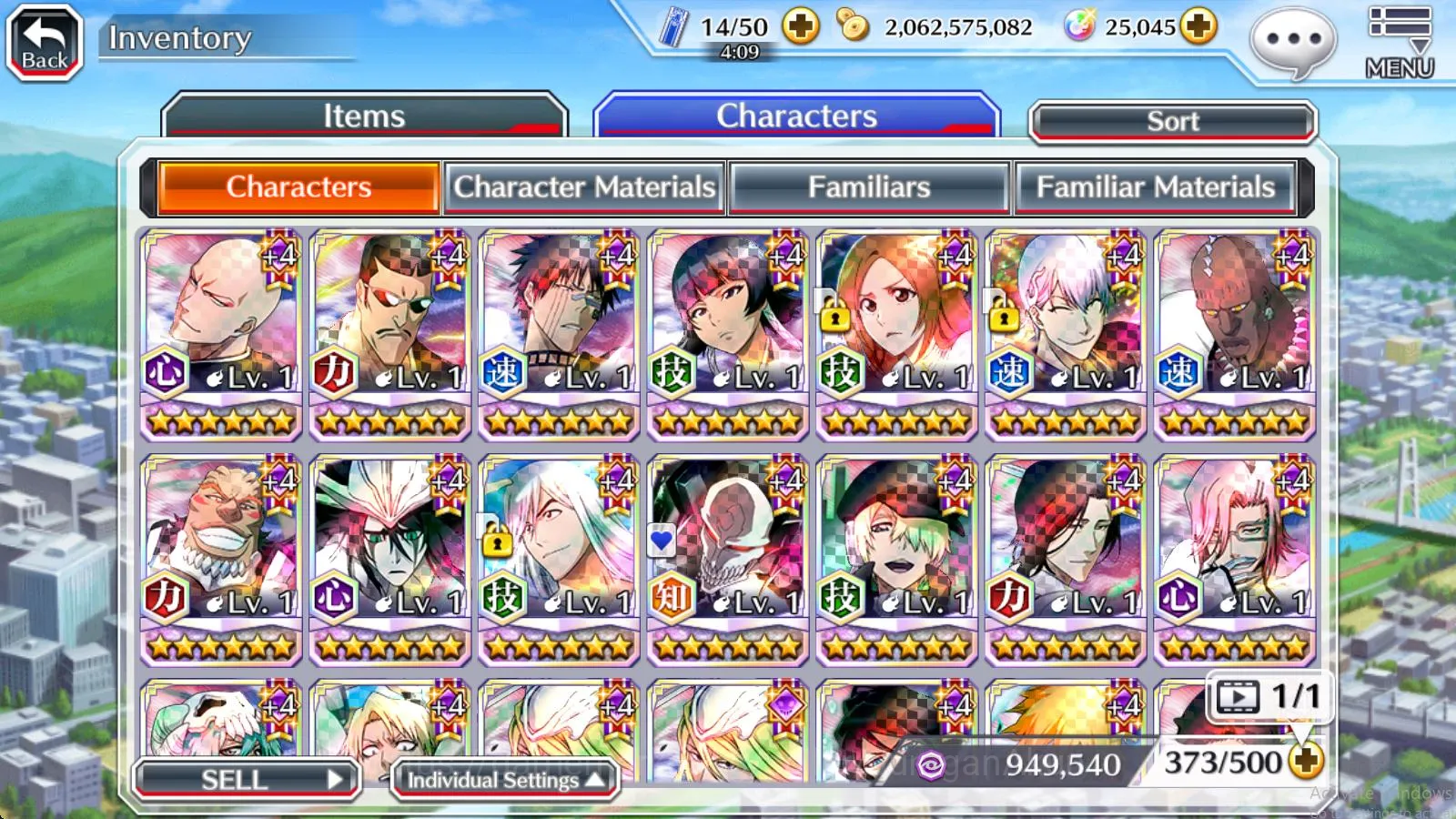 Bleach: Brave Souls Accounts [GLOBAL] 25k Orbs + 5 Char 5/5 (TYBW25 Renji & Jus image 5