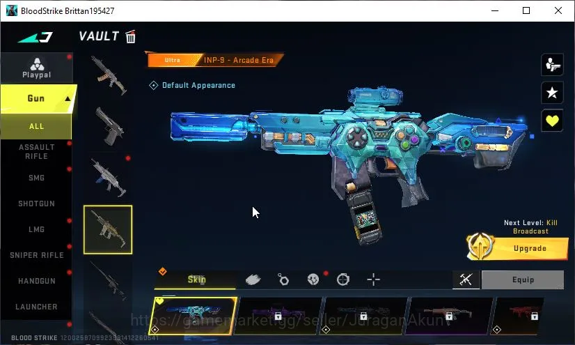 Blood Strike Accounts Asia|Best Starter Account|Eternal Melee Katar-Judg image 4