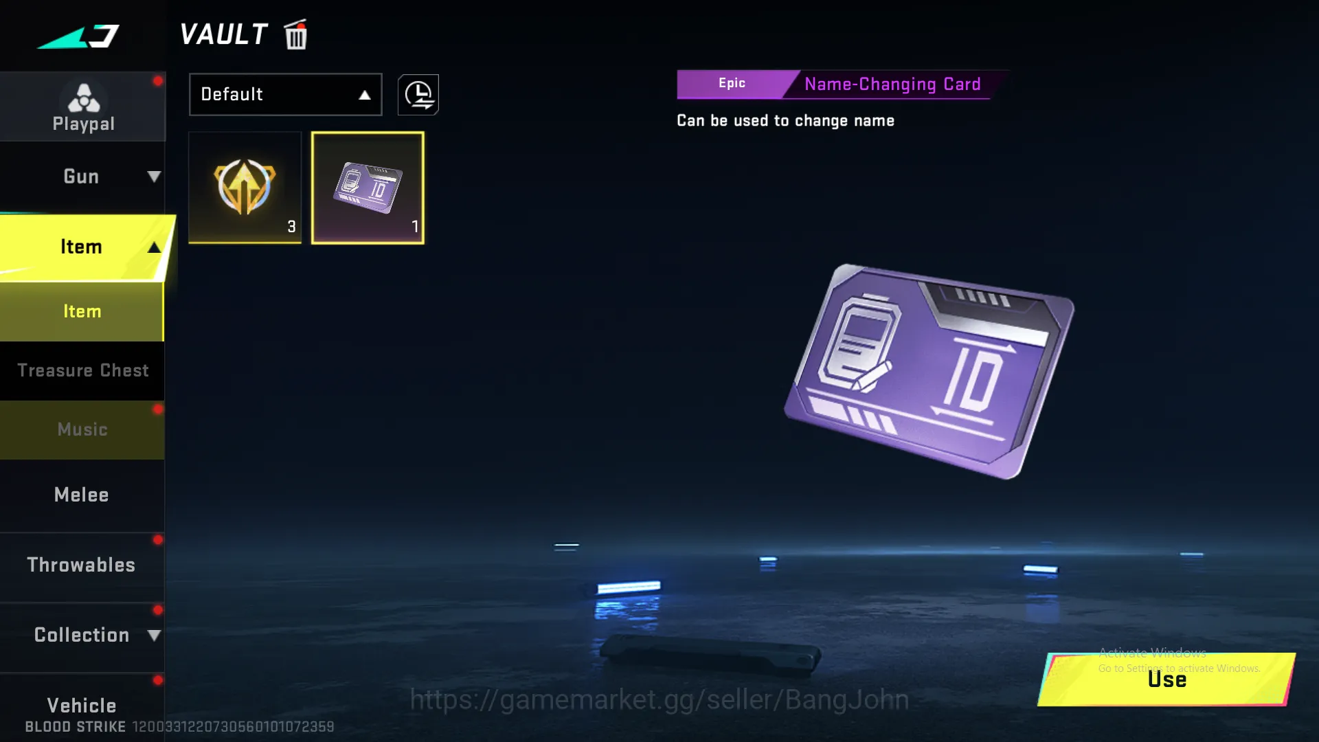 Blood Strike Accounts Others Ran Ultra | Change Name | BS164B 2