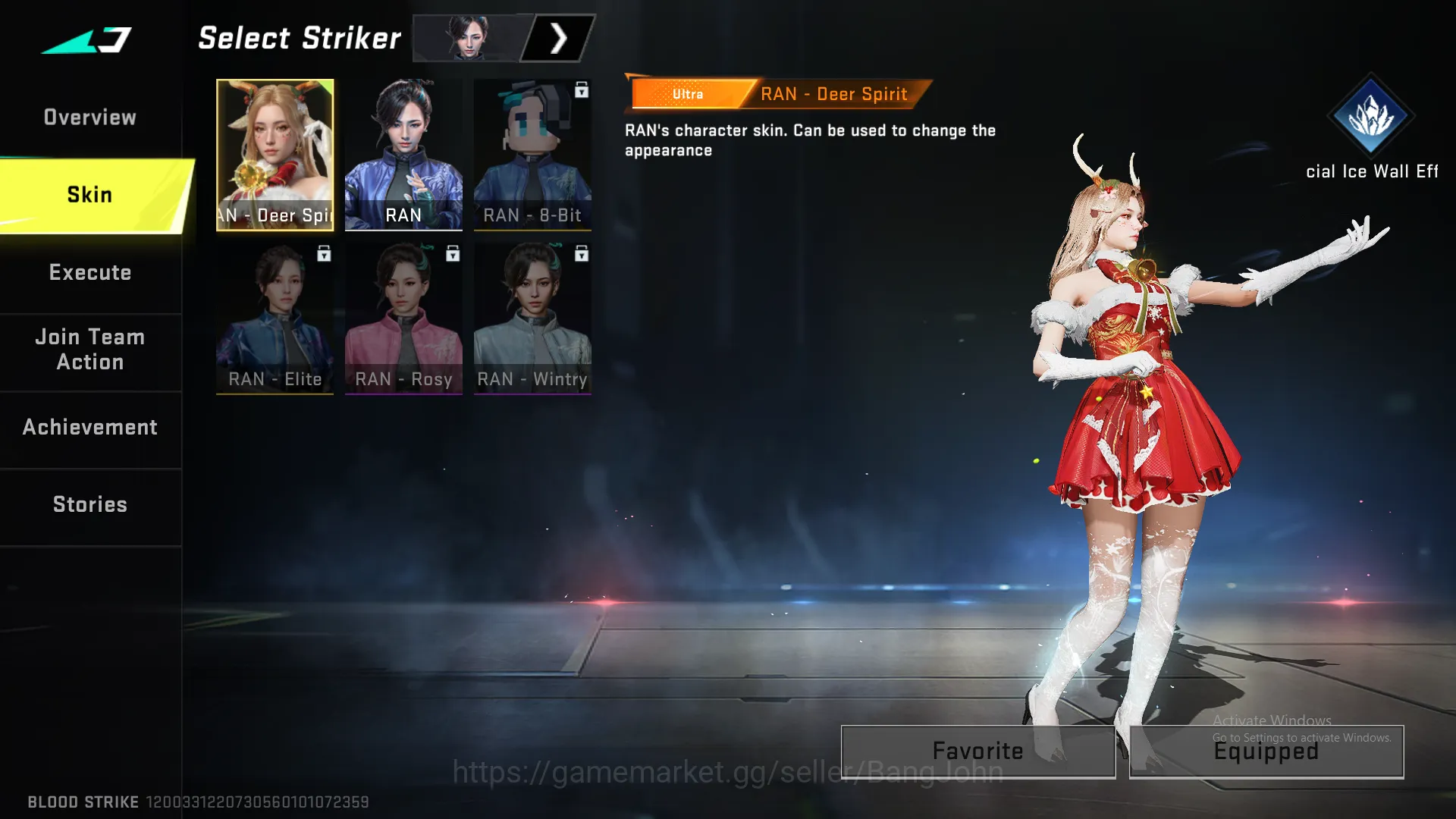 Blood Strike Accounts Others Ran Ultra | Change Name | BS164B 3