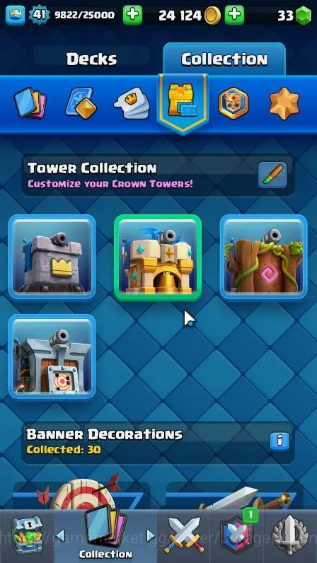 Clash Royale Accounts Lvl41|Trophy 7754|Limited Skin Emote|KTL 13|Card 1 image 3