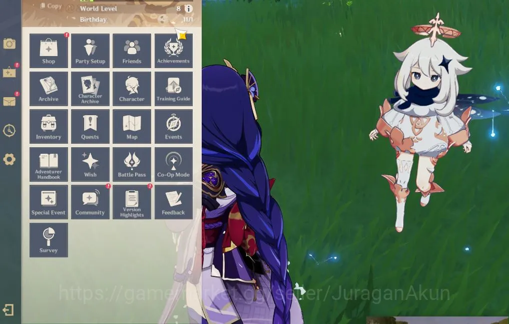 Genshin Impact Mid Game ASIA|AR 56|8 Limited + 2[5 Star Weapon]|Kazuha,Rai image 1