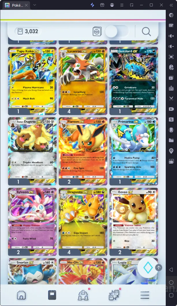 Pokémon TCG Pocket Accounts Lv 37 3032 Cards|Ready Ranked|Meta Deck Craftabale image 9