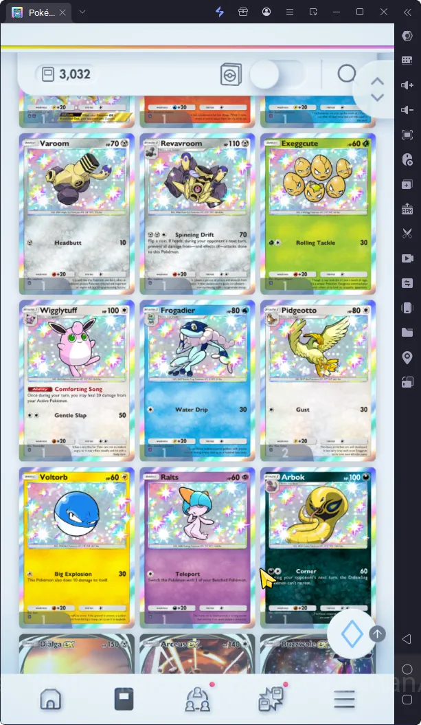 Pokémon TCG Pocket Accounts Lv 37 3032 Cards|Ready Ranked|Meta Deck Craftabale image 2