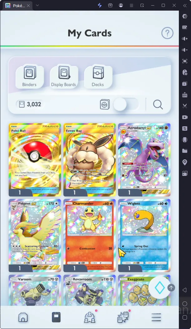 Pokémon TCG Pocket Accounts Lv 37 3032 Cards|Ready Ranked|Meta Deck Craftabale image 8