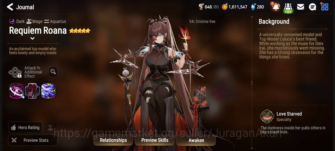 Epic Seven Accounts Global Unverif |3 ML(Desert Jewel, Requiem Roana, image 8