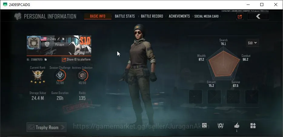 Arena Breakout Accounts [MOBILE]|Lvl 30|SV 24M|CV 21M |Max Velo M4,Splash  image 6