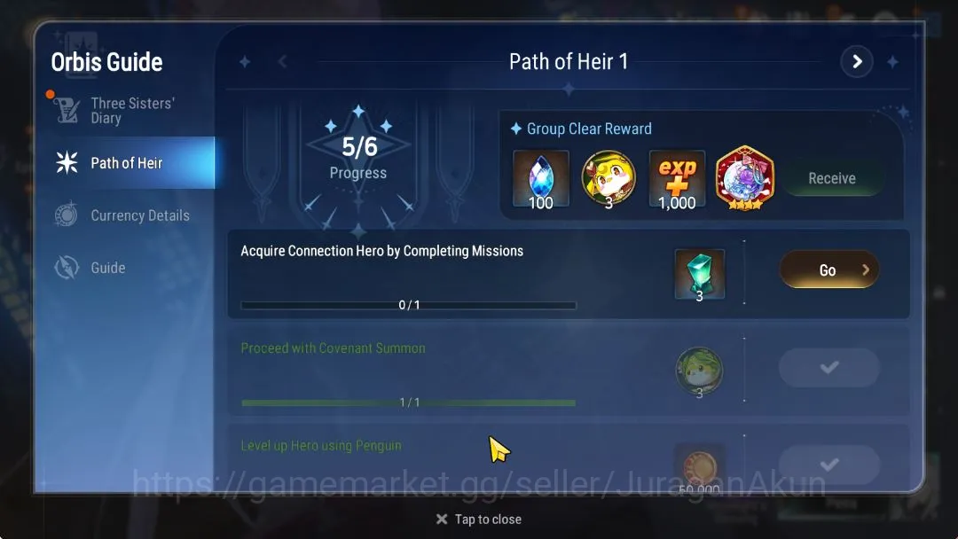 Epic Seven Accounts Starter GLOBAL Unverif|Fresh Starter|2 ML (Dragon Bridge Senya, Har setti)+Iseria,etc|POH ON|Log 2