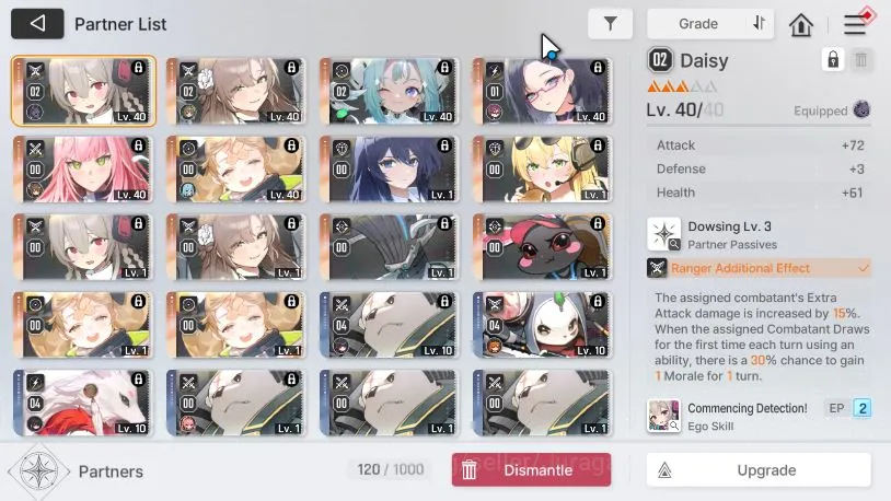 Chaos Zero Nightmare Accounts GLOBAL|Lv41|Cry 1,2K|8 SSR(Mei Lin M1,Vero M2,Hugo M1,Magana M1,Etc)+11SR(Mika M6,Tressa 4