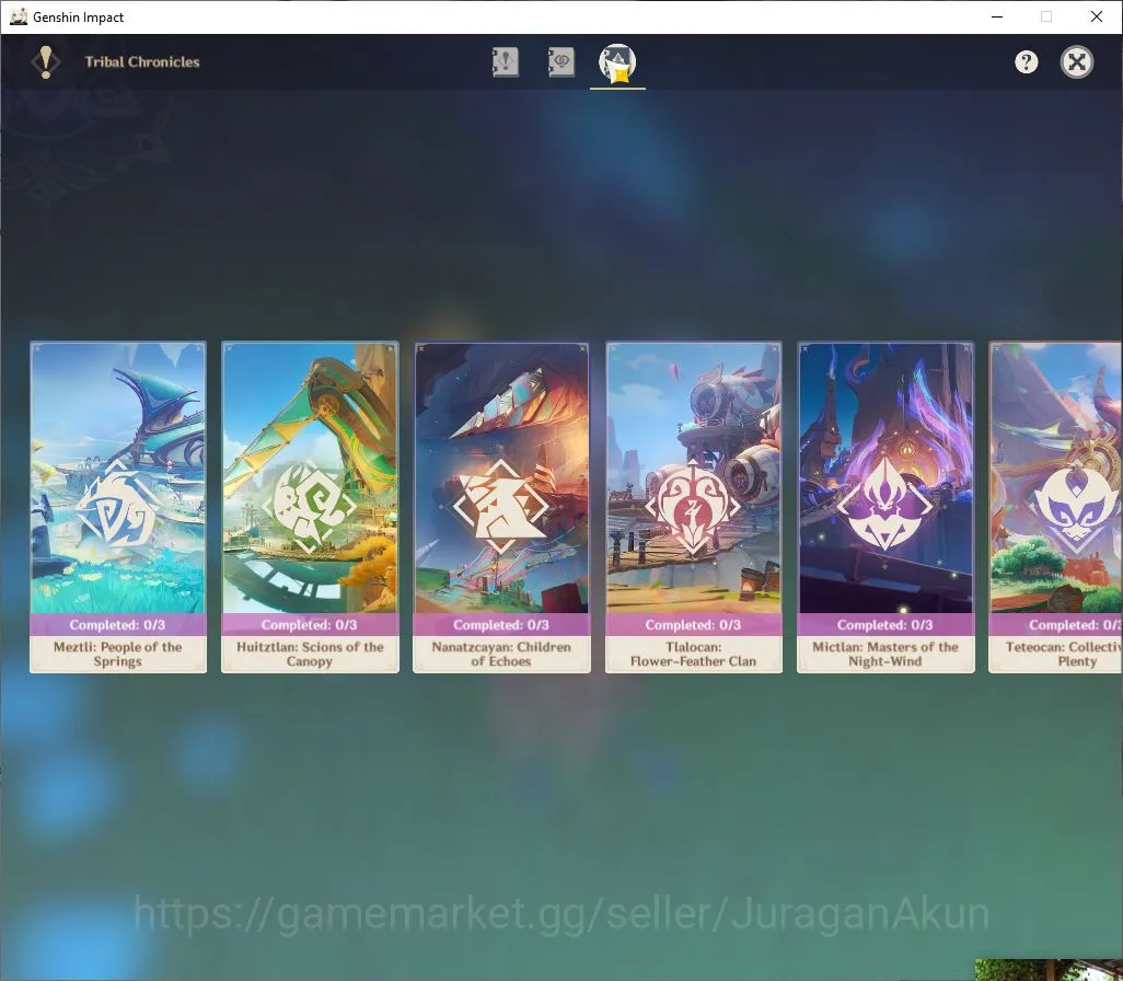 Genshin Impact Accounts Mid Game ASIA|AR 55|6 Limited +4[5 13