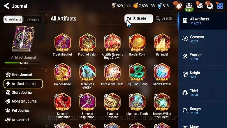 Epic Seven Accounts ASIA Unverif|15ML(LH Cermia,LQ Charlotte,SE Celine image 10