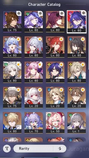 Honkai Star Rail Accounts Mid Game ASIA[TL70] 9 limited [Black Swan,Kafka,Acheron,Robin,Topaz,Feixiao,etc]|Amphoreus|Take 7