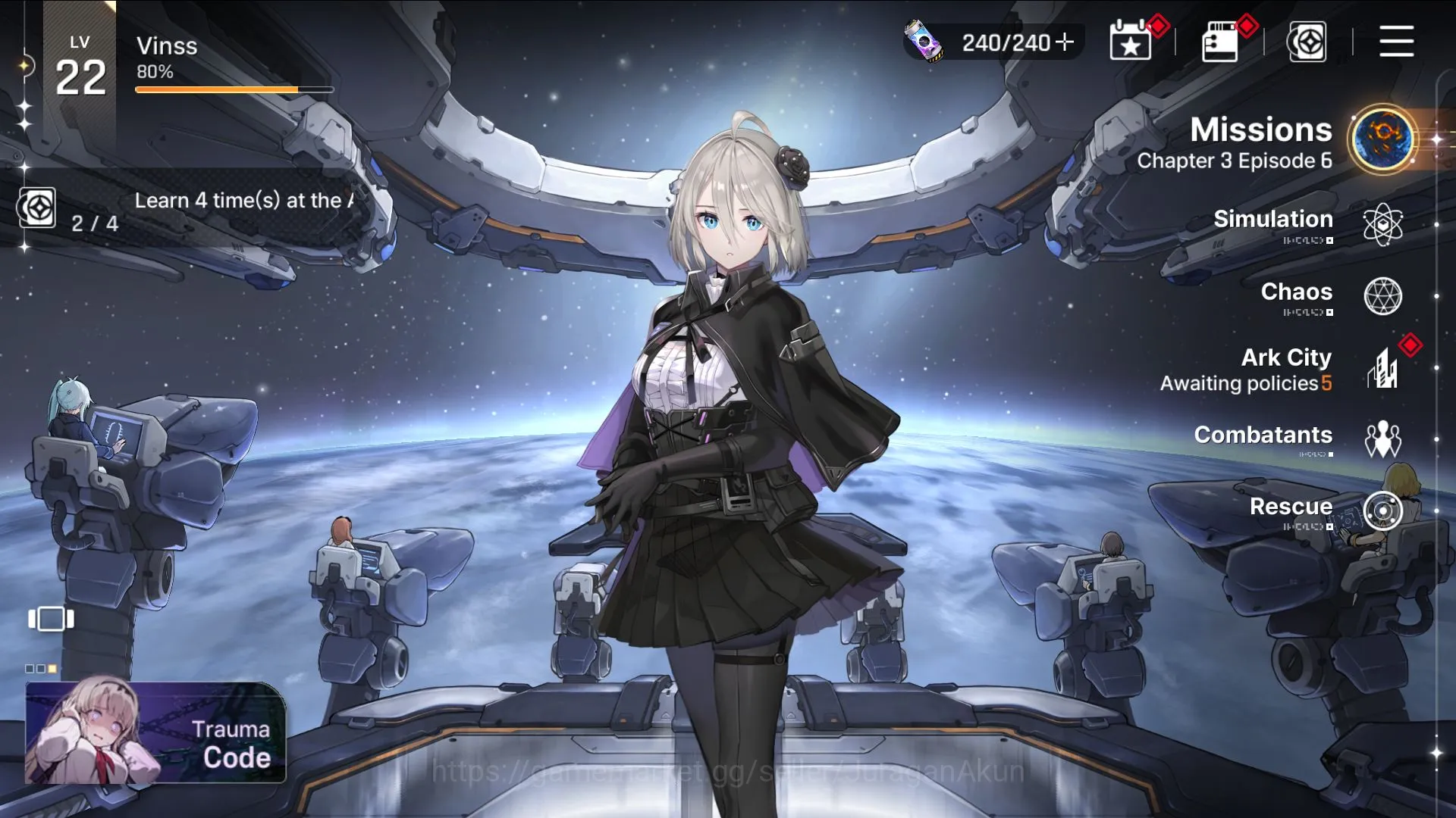 Chaos Zero Nightmare Accounts GLOBAL Lv22|5SSR(Haru M1,Rin,Hugo,Orlea,Renoa)11SR(Mika M3,Beryl M5)|138 Crystal|Stove(CZN1039) 2