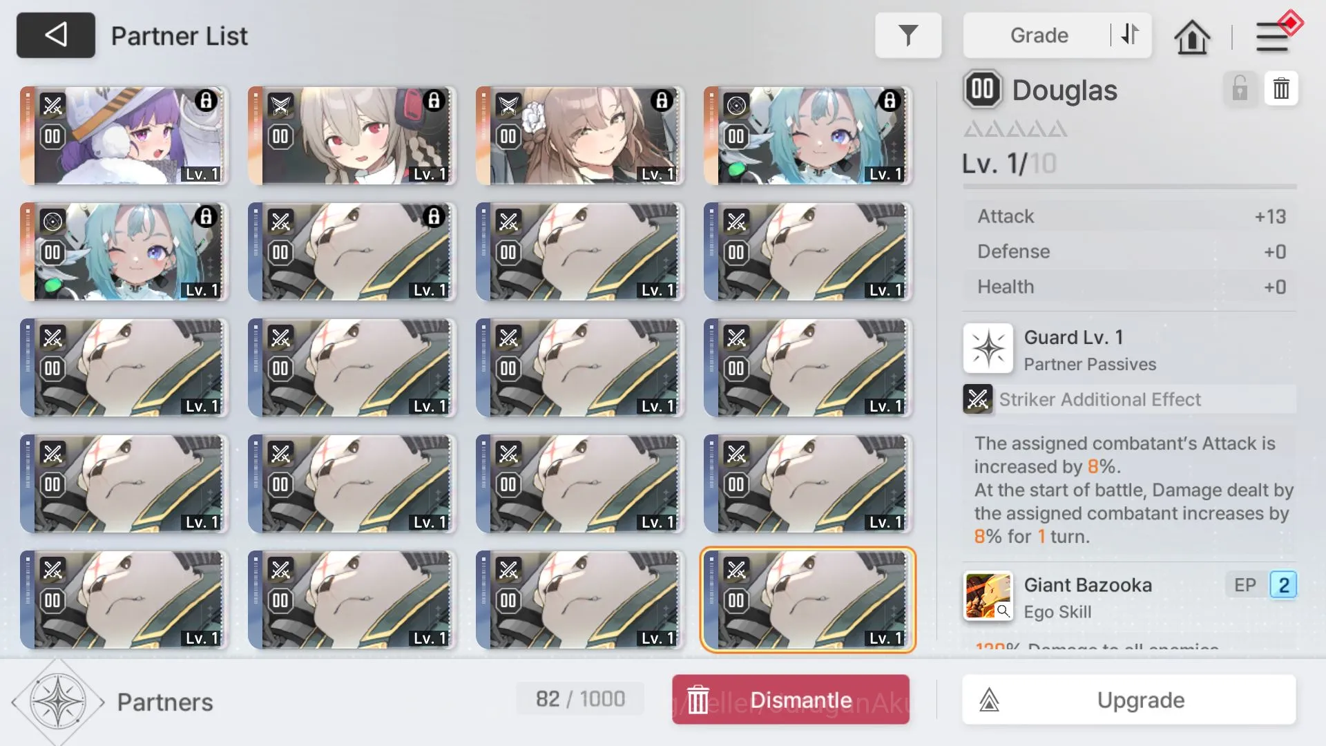 Chaos Zero Nightmare Accounts Global Lv05| 2 SSR (Hugi, Renoa) + 7 SR (Tressa, A image 4