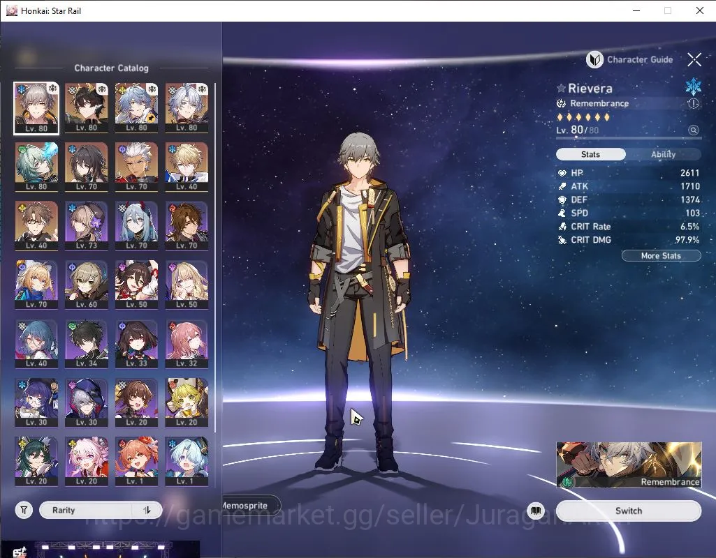 Honkai Star Rail Accounts Mid Game ASIA|TL 63| 6 Limited |Phainon+Sign,Dan Heng PT+Sign,Archer+Sign,Sunday,Anaxa,Rua Mei|MC 6