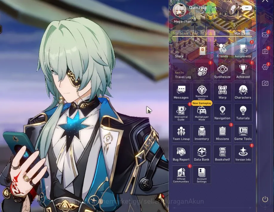Honkai Star Rail Mid Game ASIA|TL 70| 14 Limited |[Dante E1,Cerydra,JingLiu, image 1
