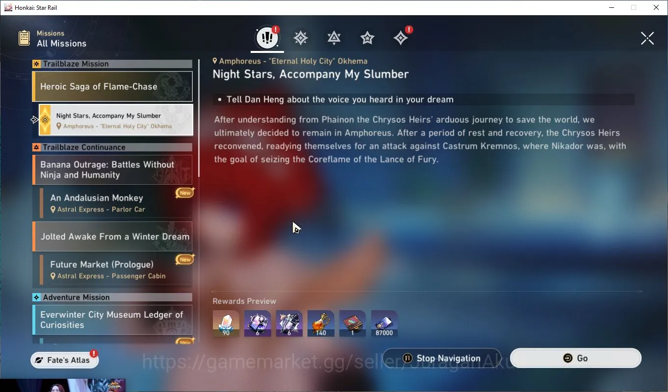 Honkai Star Rail Accounts Mid Game ASIA|TL 70 |11 Limited|[Evernight,Feixiao+Sign,AcheronE1+Sign,Sunday,ETC]|Amphoreus|1K 2