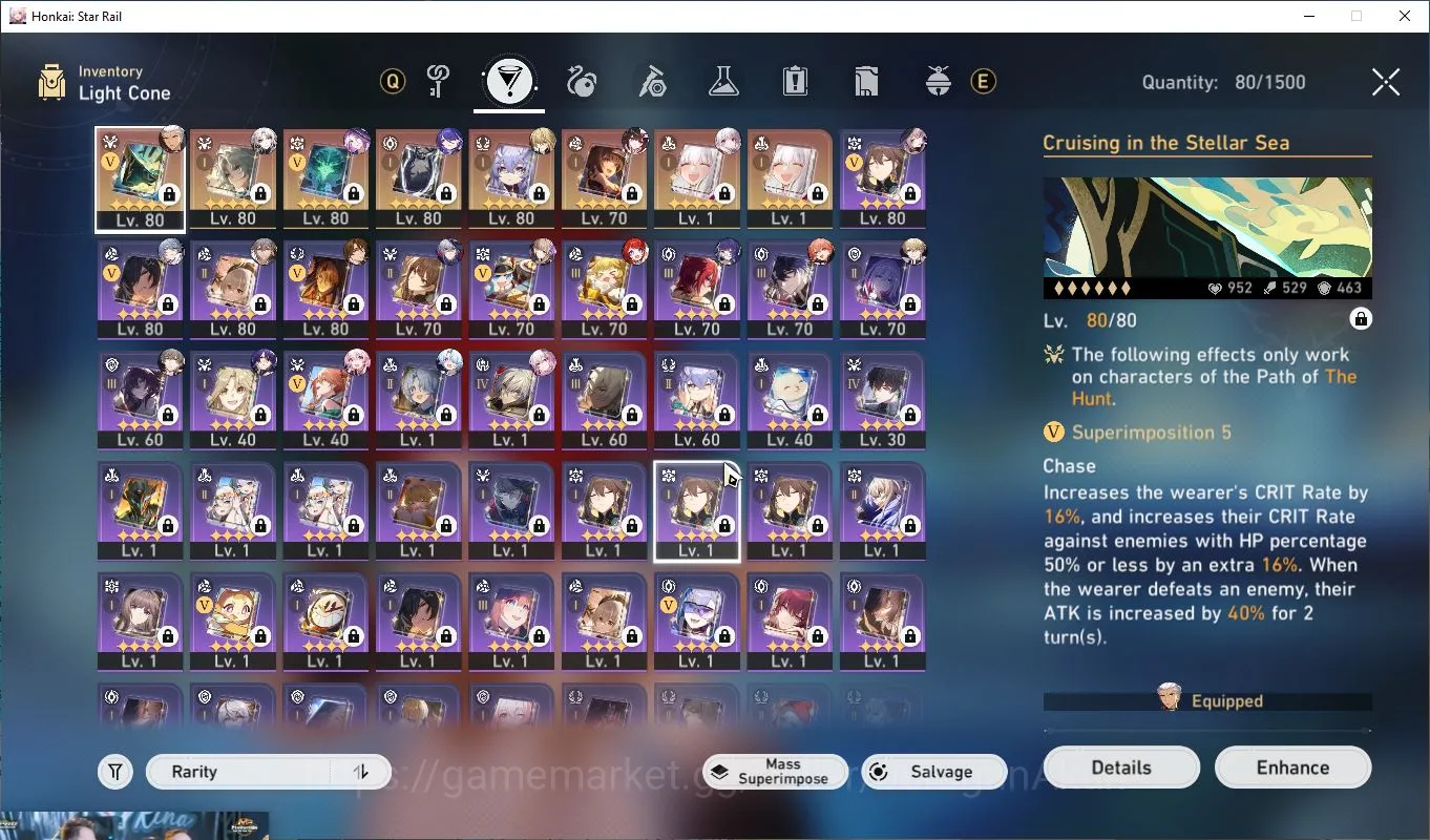 Honkai Star Rail Accounts Mid Game ASIA|TL 70 |11 Limited|[Evernight,Feixiao+Sign,AcheronE1+Sign,Sunday,ETC]|Amphoreus|1K 5