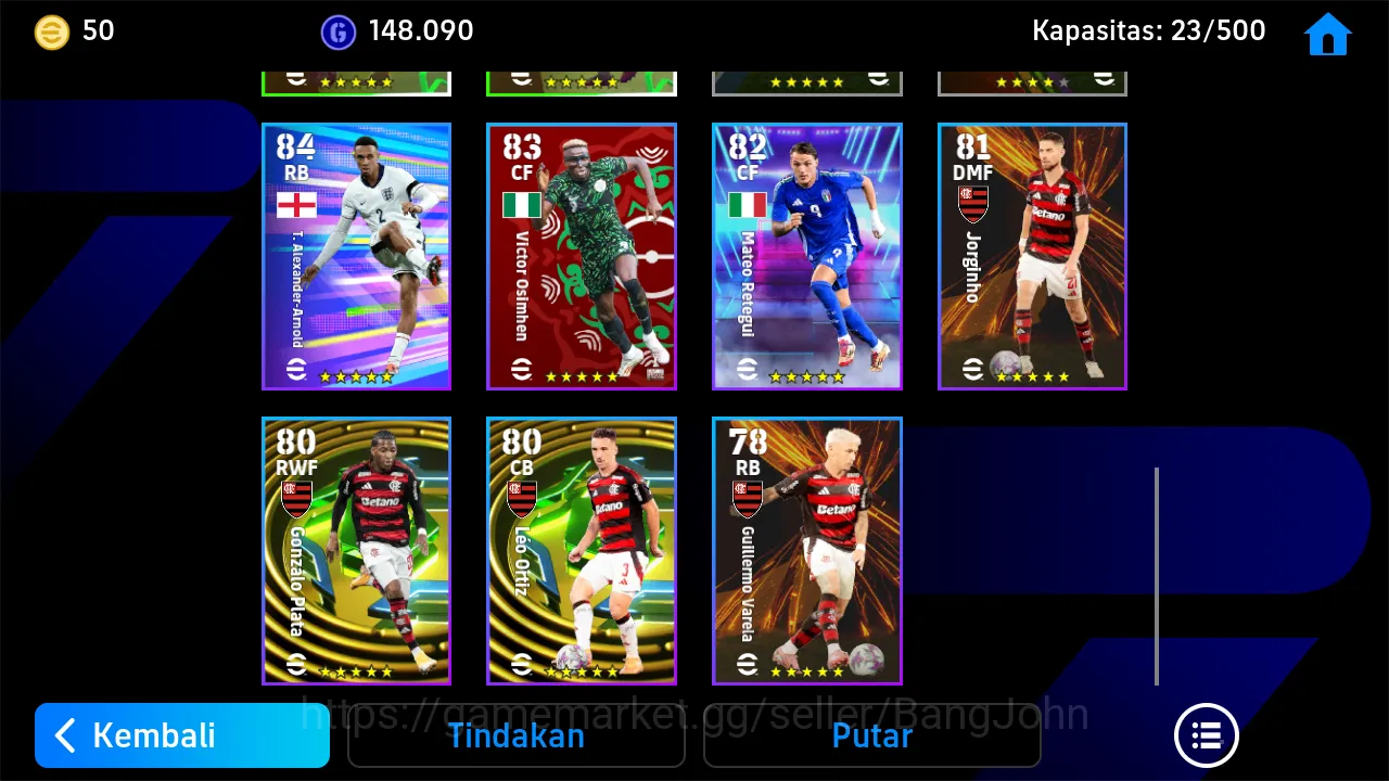 eFootball Accounts Others Power 3096 | brahim diaz shotime | gattuso epic db new inzaghi | huijsen | EFB417B 7