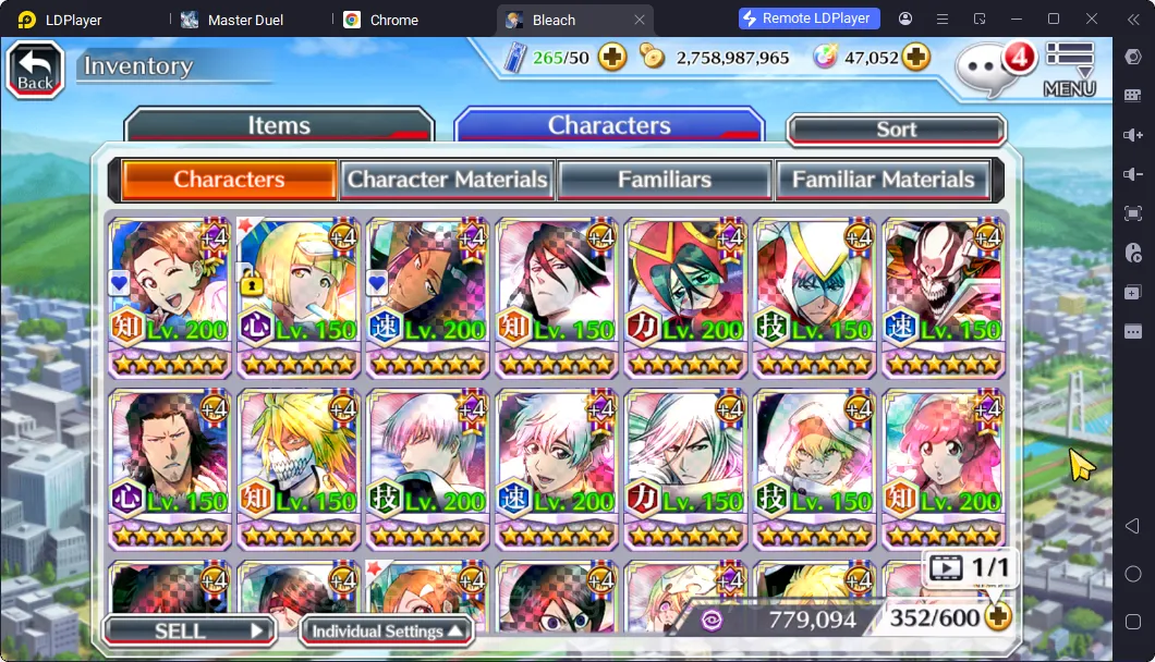 Bleach: Brave Souls Accounts GLOBAL 47K Spirit Orb|Gremmy Ichigo 9th Anniv, Bya image 2