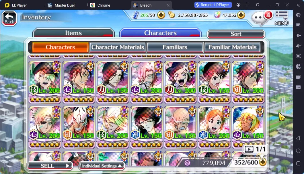 Bleach: Brave Souls Accounts GLOBAL 47K Spirit Orb|Gremmy Ichigo 9th Anniv, Bya image 3