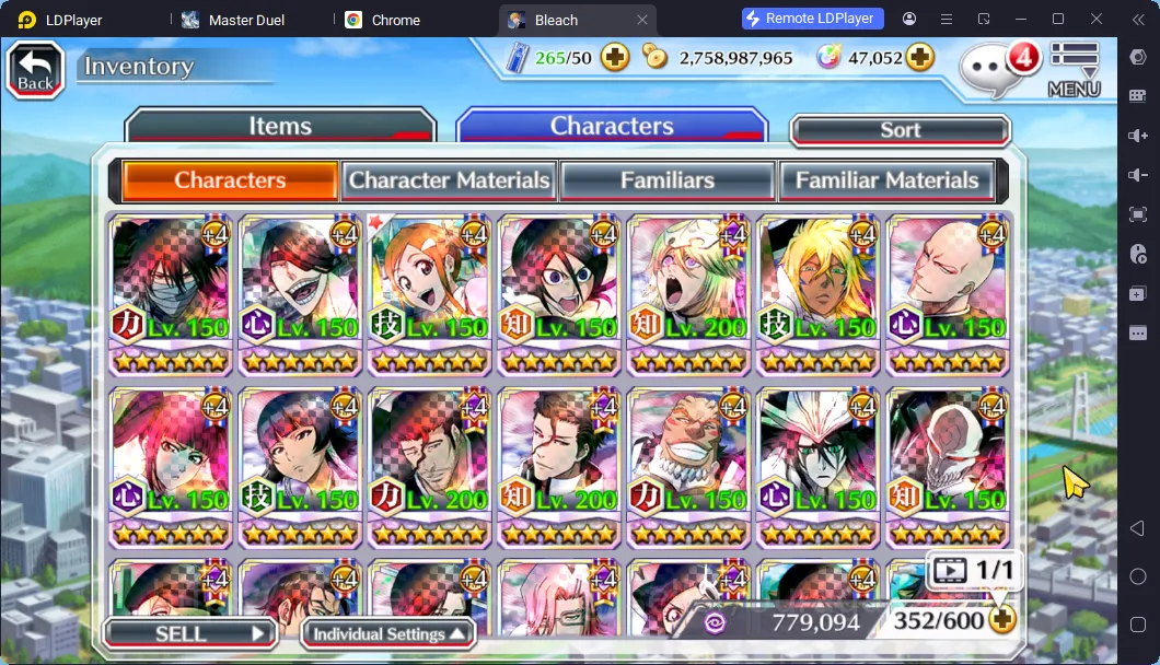 Bleach: Brave Souls Accounts GLOBAL 47K Spirit Orb|Gremmy Ichigo 9th Anniv, Bya image 4