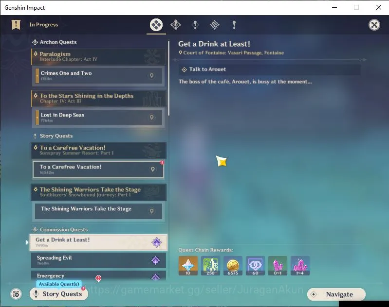 Genshin Impact Accounts Mid Game ASIA|AR 57|Free HSR,HI,ZZZ|9 Limited+3 [5*Weapon]|(Raiden,Mualani)+Sign,YelanC1,Furina 5