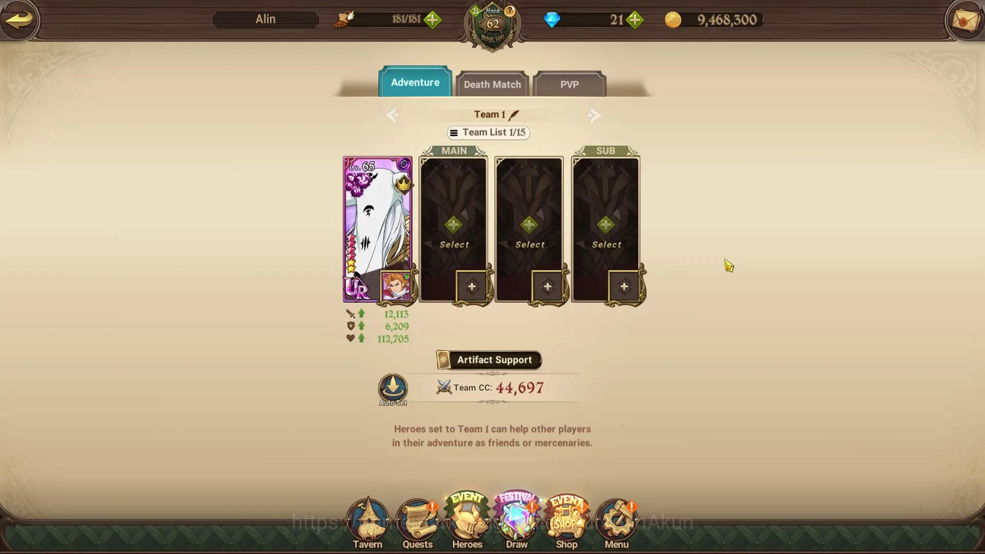 Global | 805K CC | Best Starter | 4 UR | Mael 3/6, Thor 2/6, Fate Skuld, Arthur | Code Only | (SDS2339) The Seven Deadly Sins: Grand Cross Midgame Global | 805K CC | Best Starter | 4 UR | Mael 3/6, image 1
