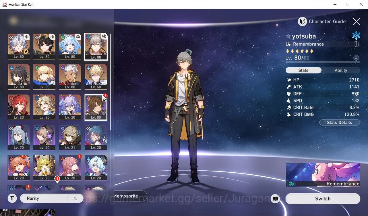 Honkai Star Rail Accounts ASIA|TL 65|6 Limited|SaberE2+Sign,Phainon,Cerydra, image 4