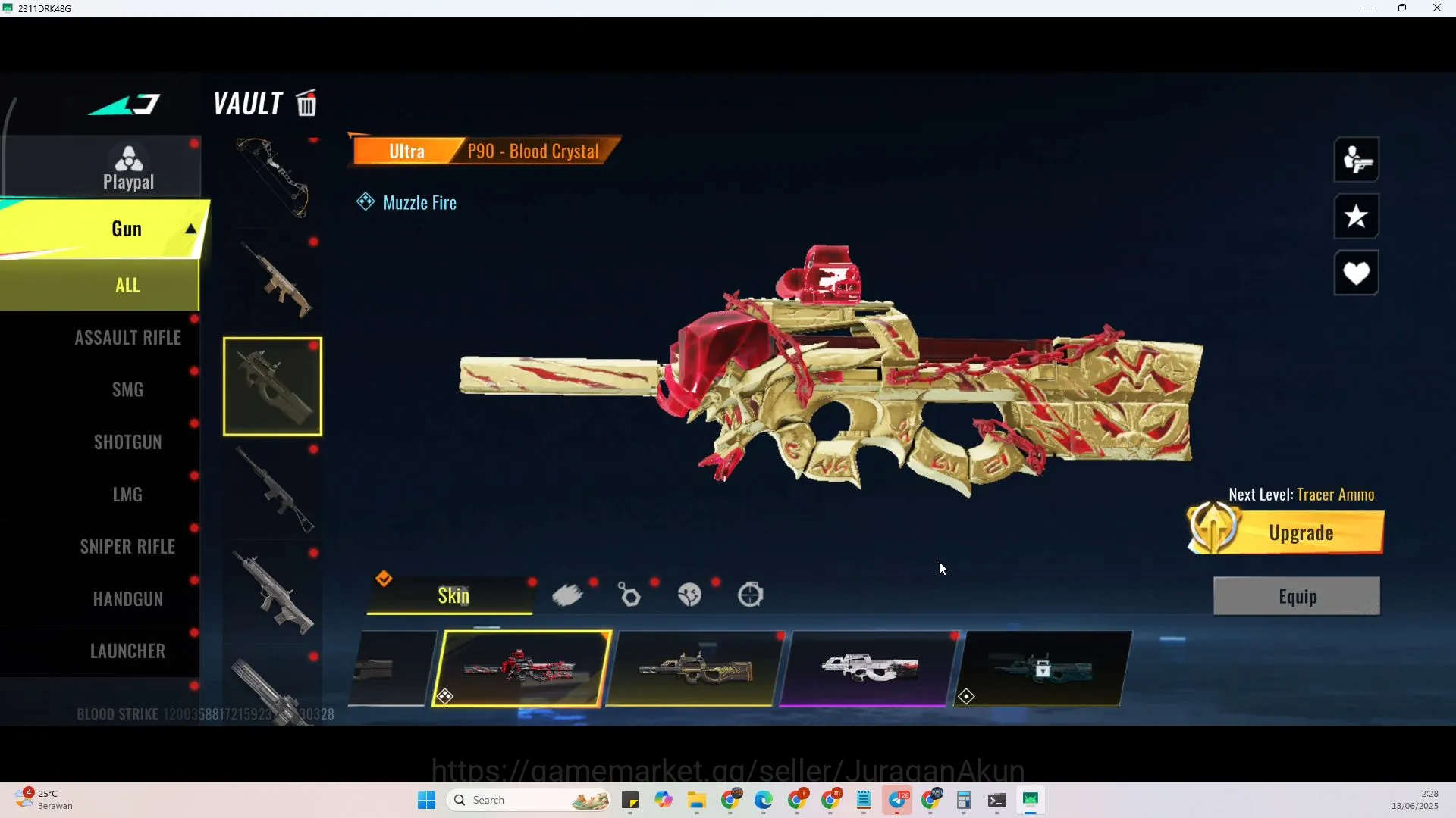 Blood Strike Accounts Asia | Anniversary Fal Evo, Ultra Dualblade, Ultra image 5