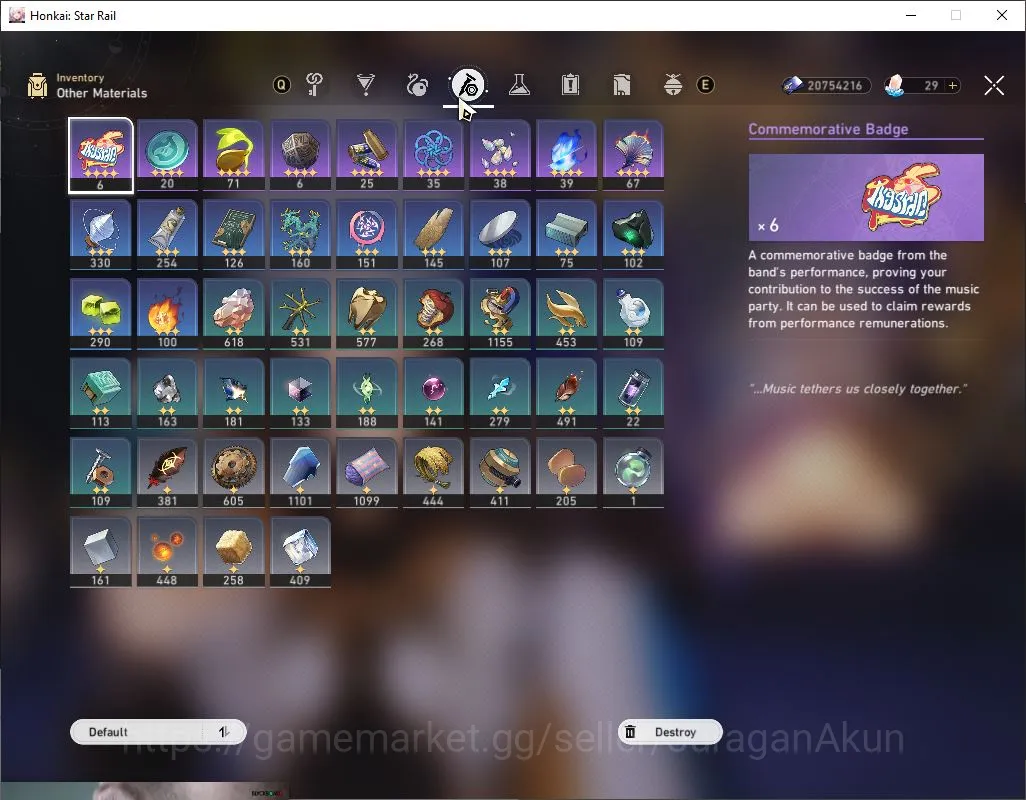 Honkai Star Rail Accounts End Game ASIA|TL70|19 Limited[Phainon+Sign,Castorice+Sign,Dr Ratio+Sign,E1 5