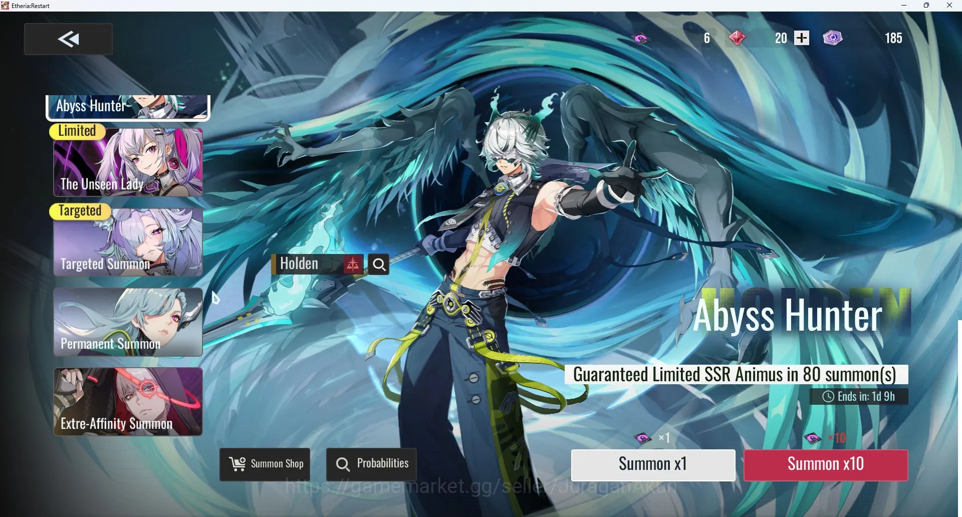 Etheria: Restart Accounts Starter [Sv Global-S3]Starte 4SSR (Lian,Tsukiyo Mi,Freya,Rosa)|MC Male|Log Google|CheckSS(ER737) 4