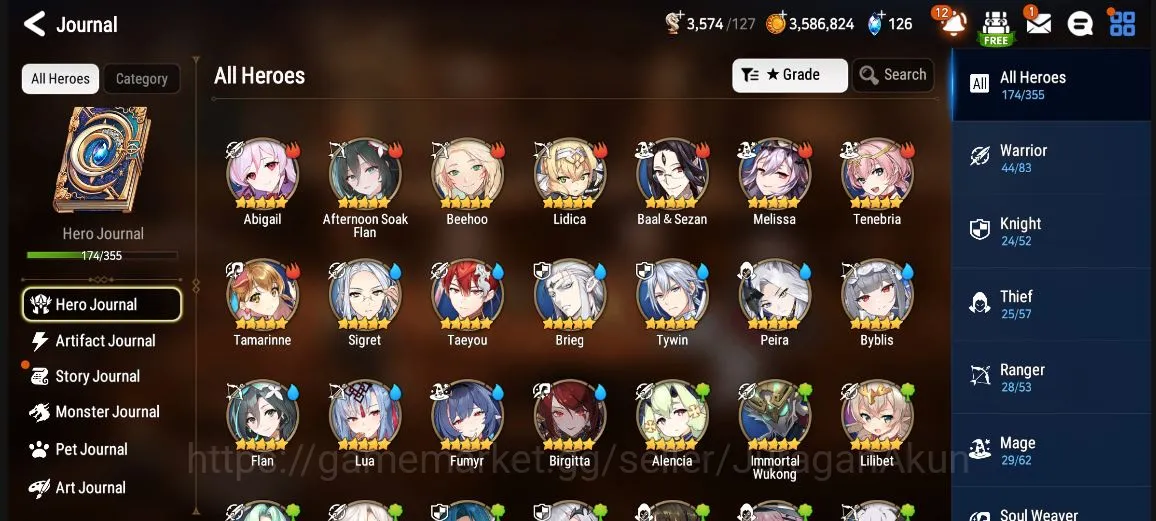 Epic Seven Accounts Mid-Tier Asia Unverif| 9ML [Har setti, C Lilias, Judge Kise, A Ravi, Operator Sigret, etc]|Many 9